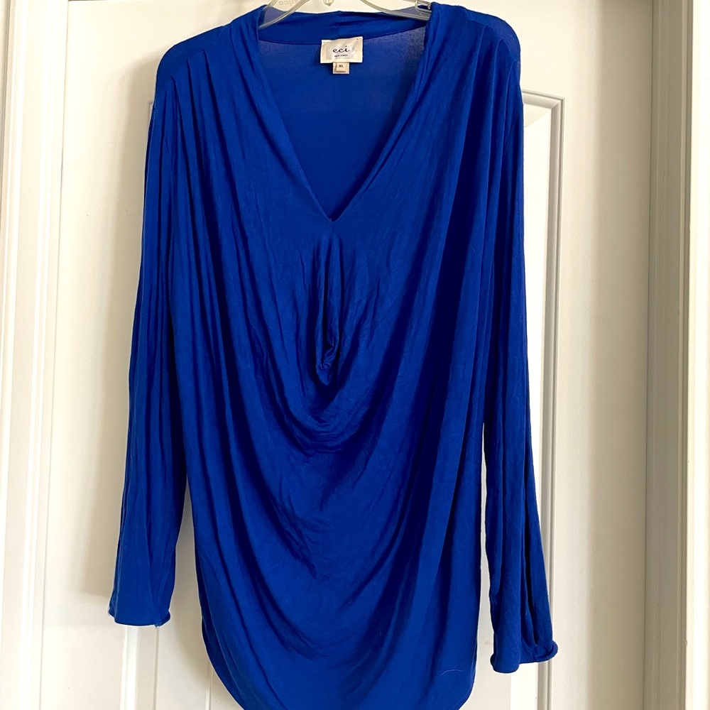 🔥2 for $15! 
ECI Long Sleeve Split Blouse